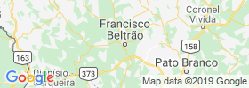 Francisco Beltrao map